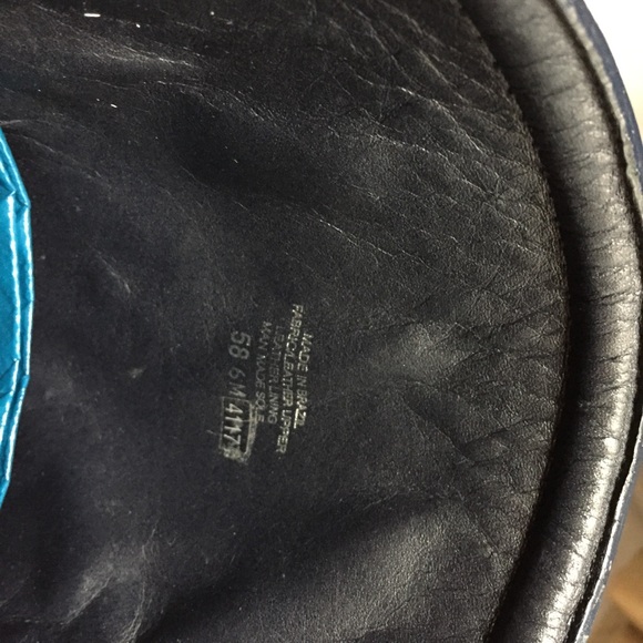 TORY BURCH SELMA NAVY BLUE KNEE BOOTS - Picture 6 of 8